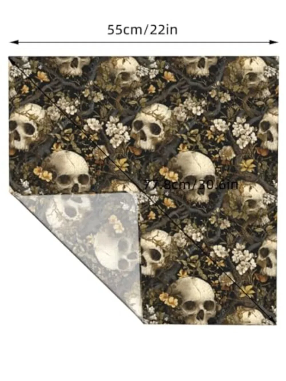 Silk Satin Head Scarf Square Fashion Hair Scarf Neck Scarf Handbag Bandana
